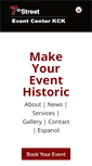 Mobile Screenshot of eventcenterkck.com